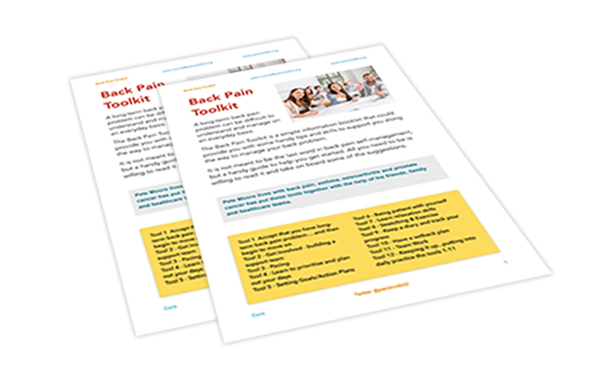 The Back Pain Toolkit