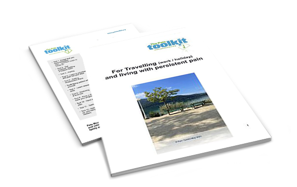 Pain Toolkit for Travelling and living with persistent pain