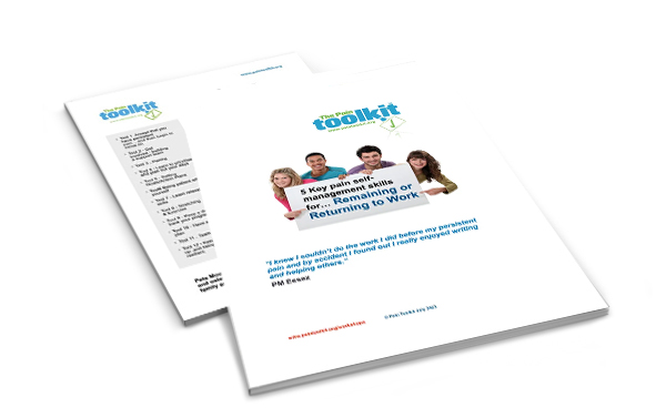 Pain Toolkit for people staying or returning to work